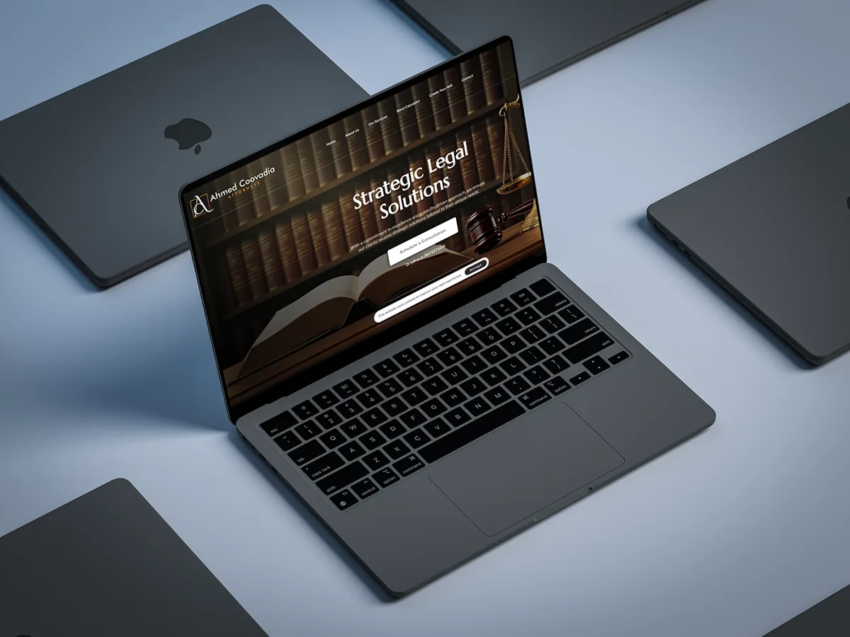 AC Attorneys website by Lemon Media