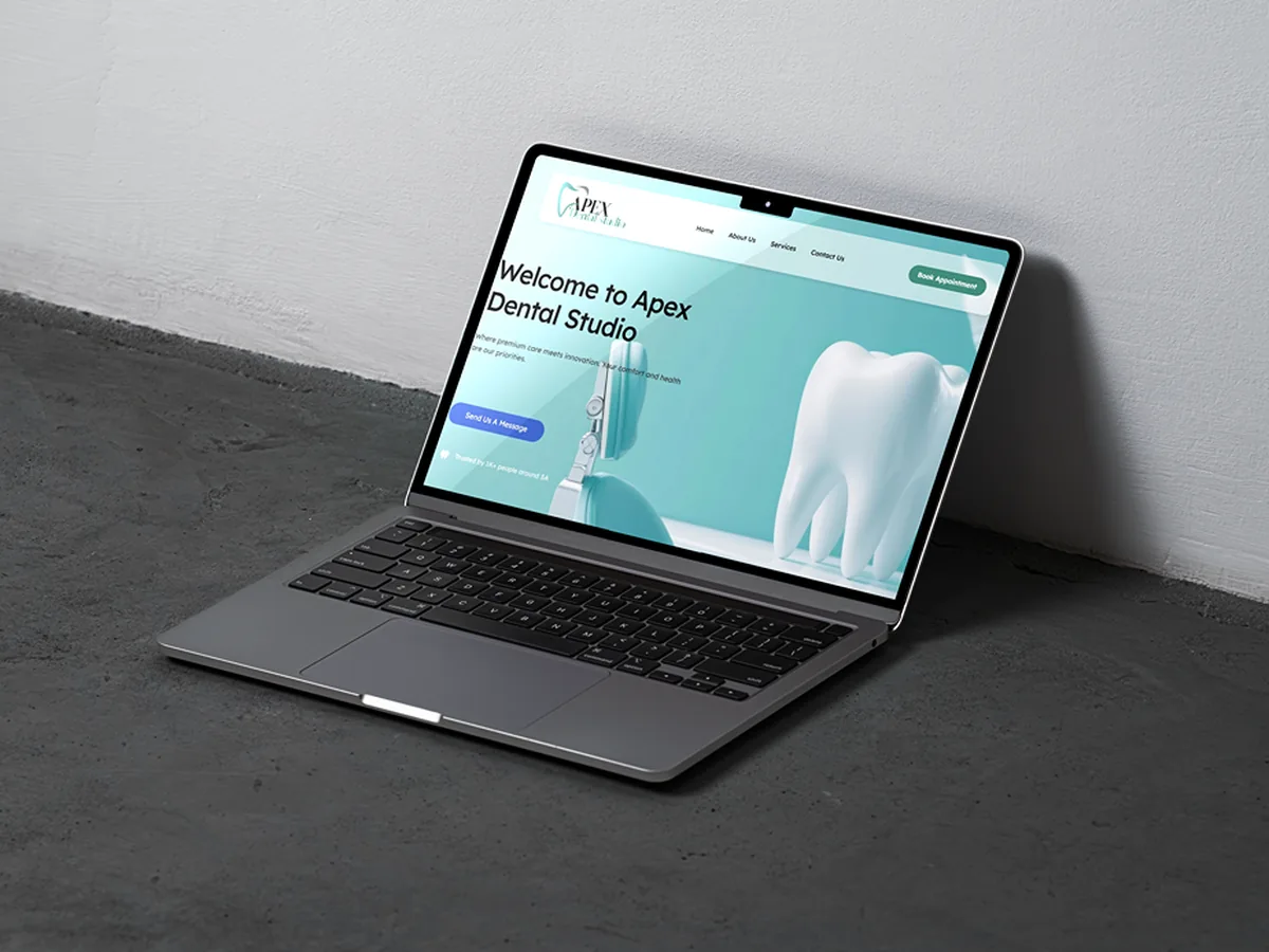 Apex Dental website by Lemon Media