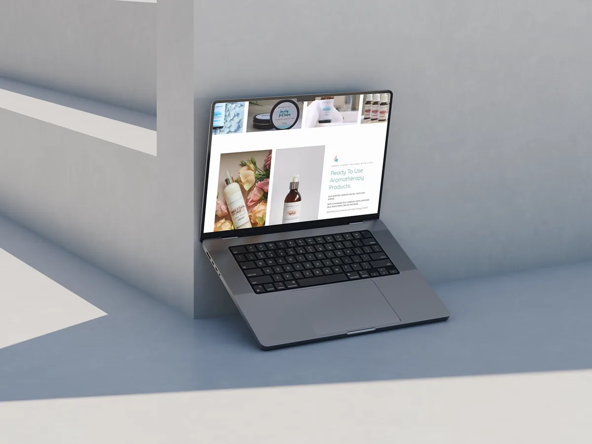 Aroma Senses website by Lemon Media
