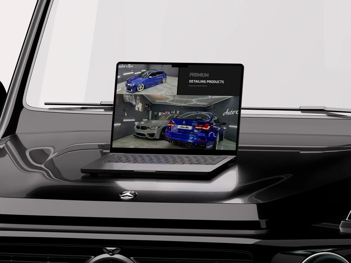 Auto Spa website by Lemon Media