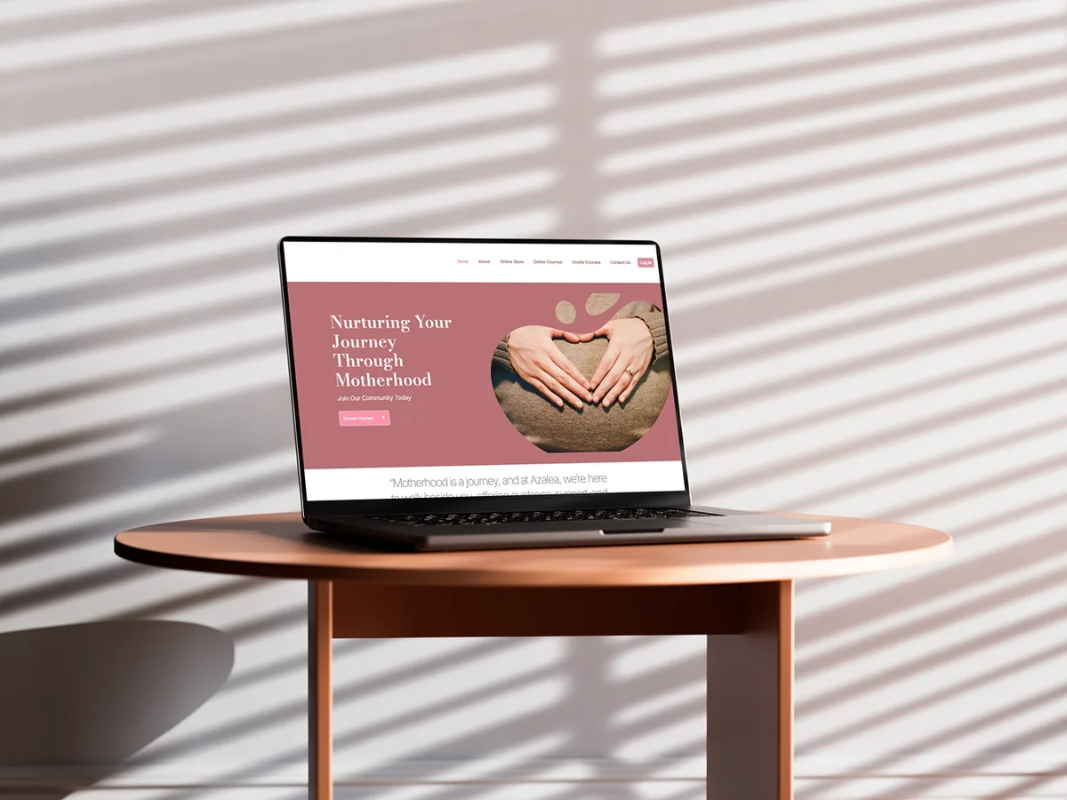 Azalea SA website by Lemon Media