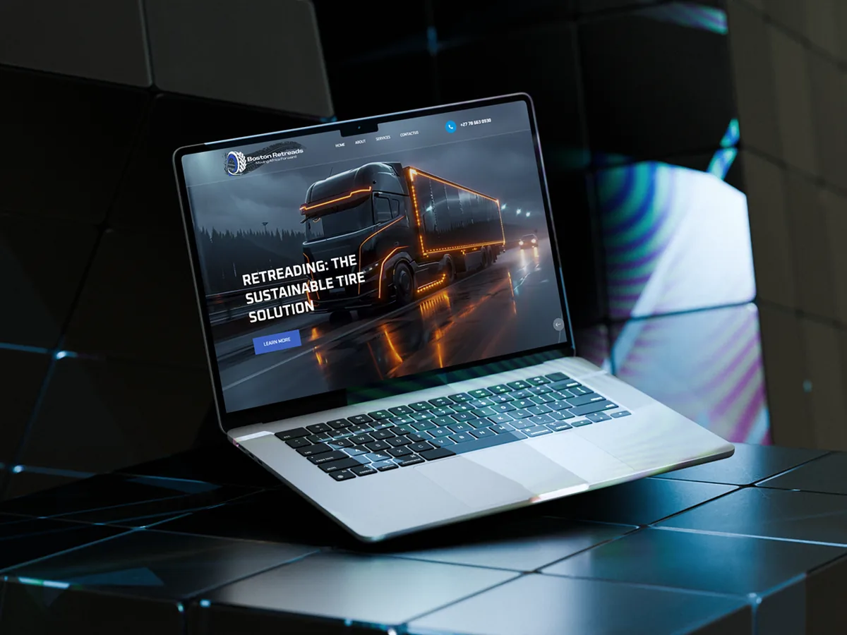 Boston Retreads website by Lemon Media
