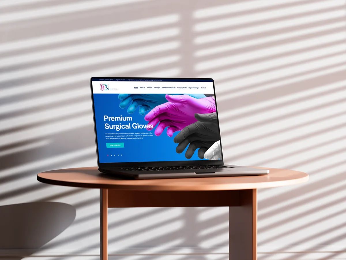 HBN Medical website by Lemon Media