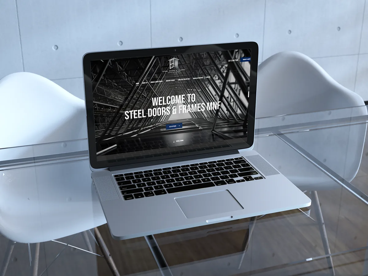 Steel Doors & Frames website by Lemon Media