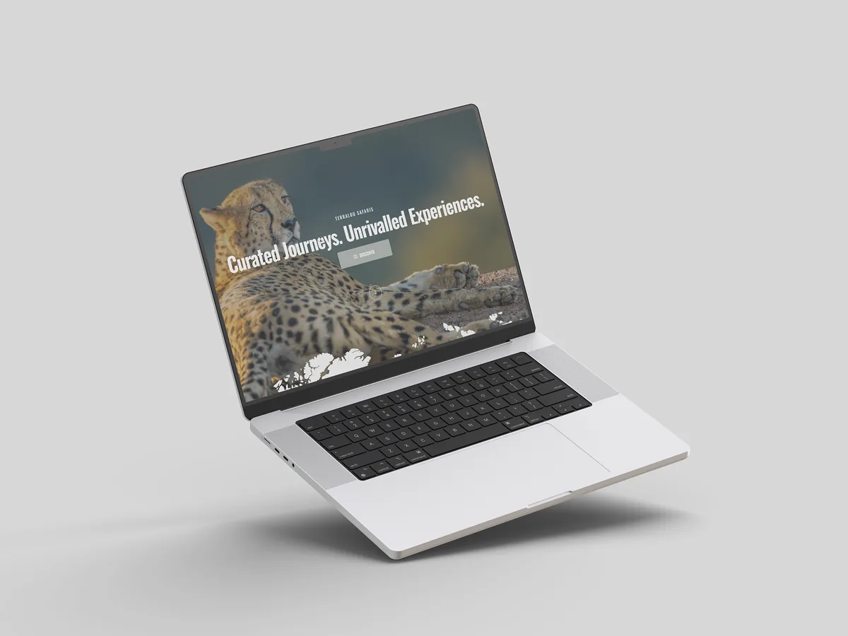 TerraLou website by Lemon Media