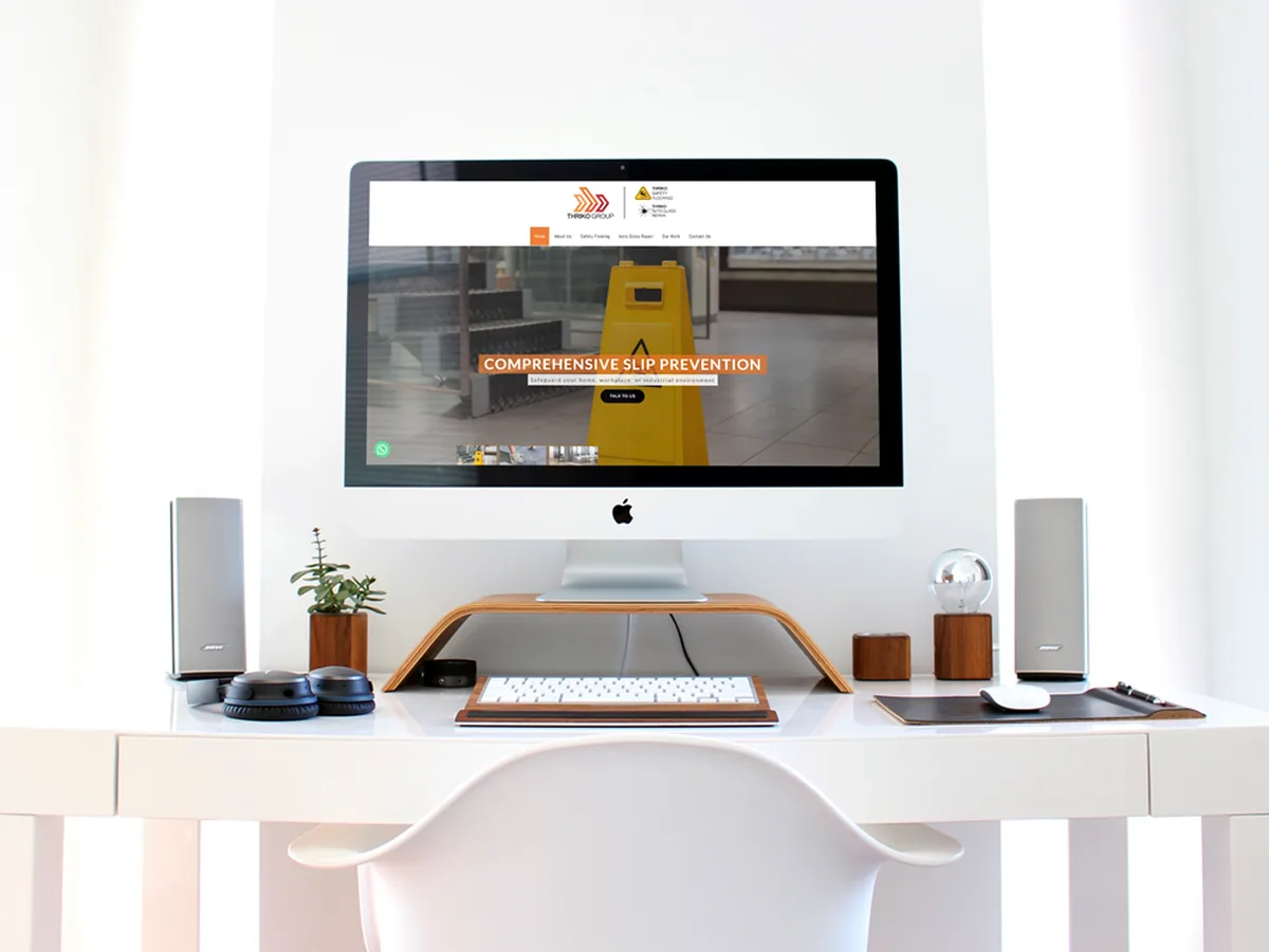 Thriko Group website by Lemon Media