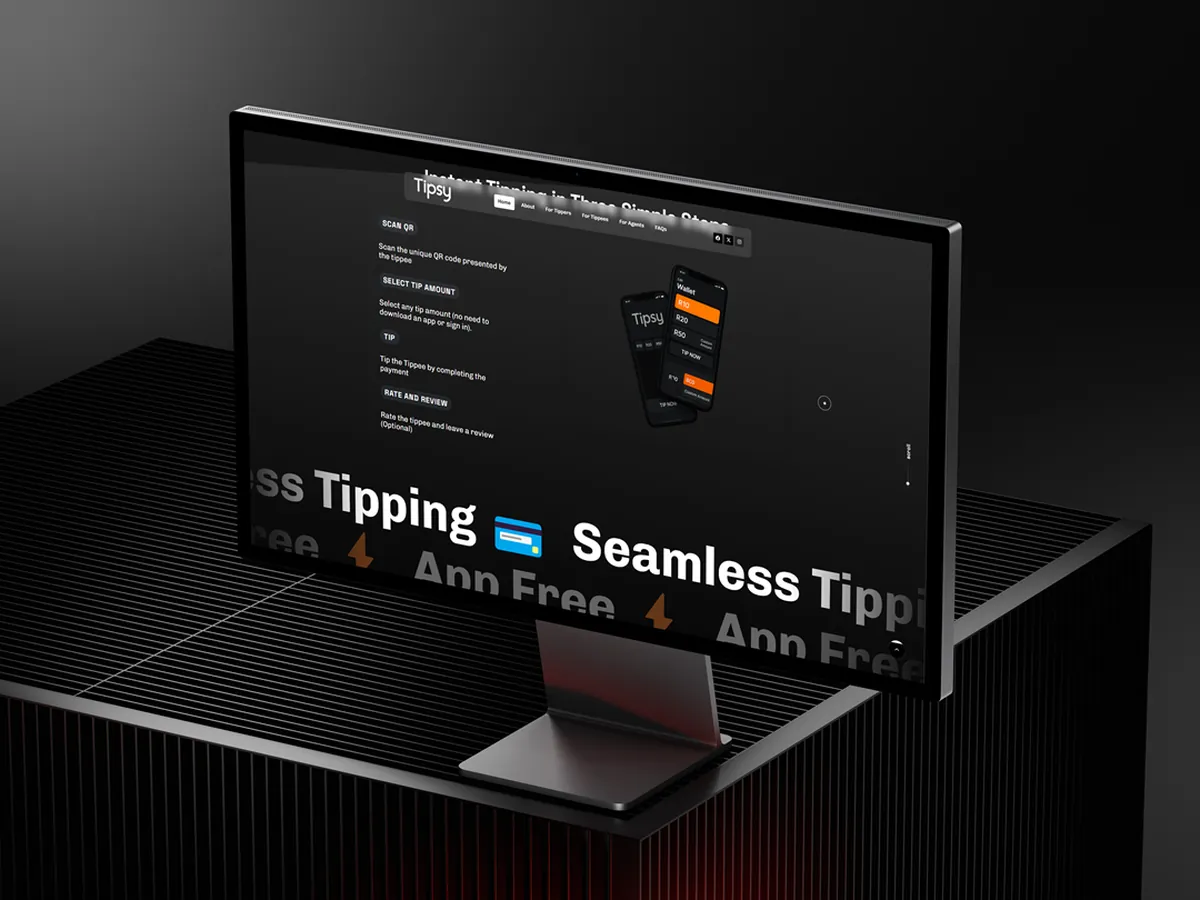 Tipsy Money website by Lemon Media